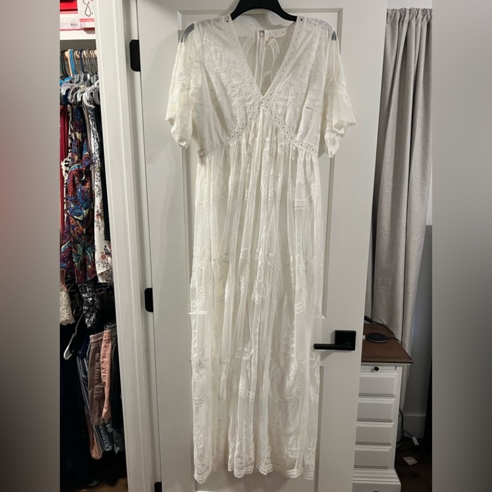 Pinkblush White Maxi Dress